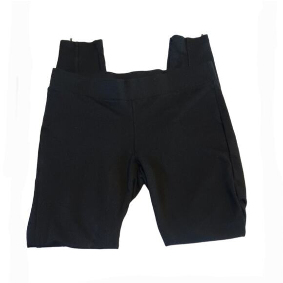 Cabi black knit ankle zip pull on pants. Size Medium - Picture 3 of 7